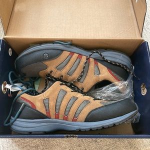 Land’s End Men's Trekker Suede Leather Hiking Shoes